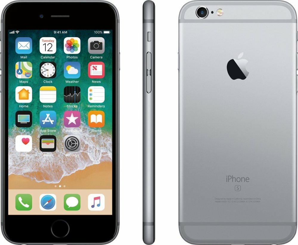 Apple iPhone 6S 32GB - Space Gray - Unlocked | Rare iOS 14 (14.5.1