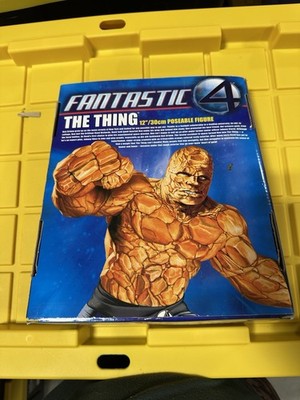 2005 Marvel Fantastic 4 The Thing Large Poseable Action Figure Toy