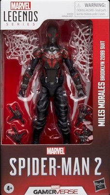 Marvel Legends Gamerverse Miles Morales Brooklyn 2099 Suit