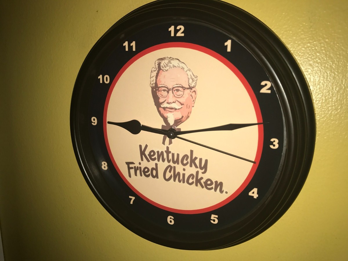 ケンタッキー Kentucky Fried Chicken wall clock
