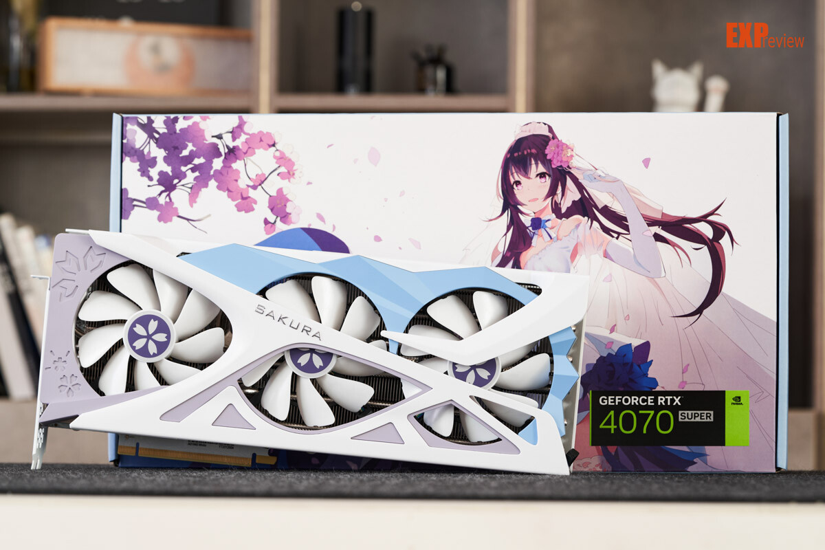 Yeston GeForce RTX 4070 Super Sakura 12GB GDDR6X Graphics card | eBay