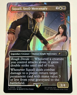 MTG SeeDの傭兵、スコール プロモカード FOIL FFコラボ 英語 SeeDの