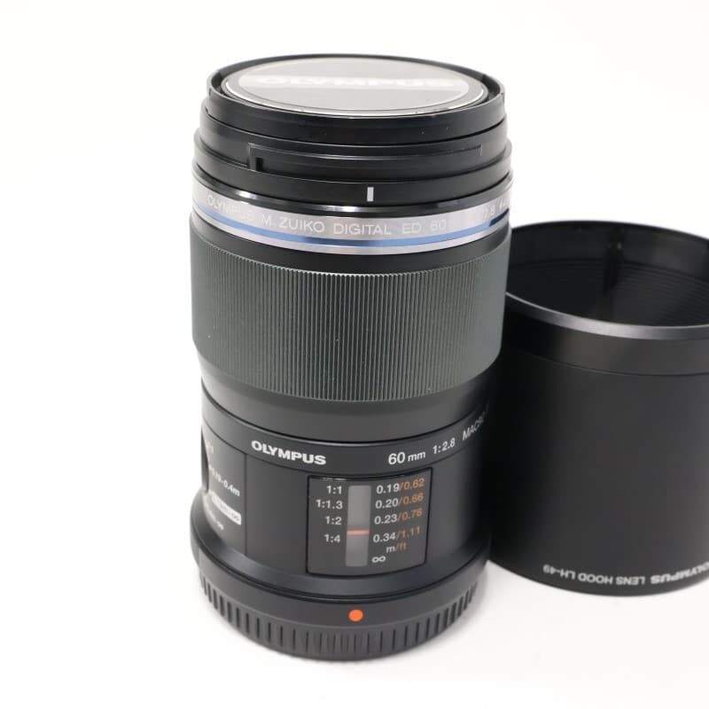 OLYMPUS M.Zuiko Digital ED 60mm F2.8 Macro Lens From Japan [Exc+]