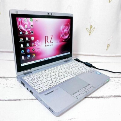 Panasonic Let's note RZ6 Core i5 7Y5 メモリ 8GB BIOS起動表示