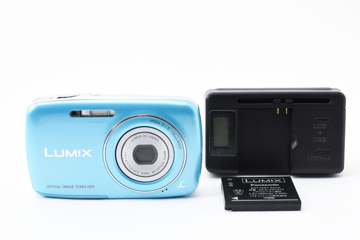 美品】Panasonic LUMIX DMC‐S1 ブルー 【公式通販】