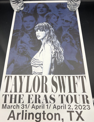ミュージシャン THE ERAS TOUR LITHOGRAPH POSTER REPRINT