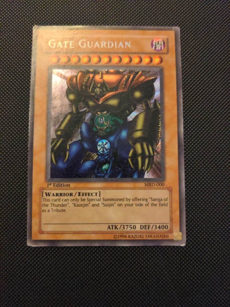 遊戯王 ゲートガーディアン 英語版 シークレット 1st MRD Faded 遊戯王