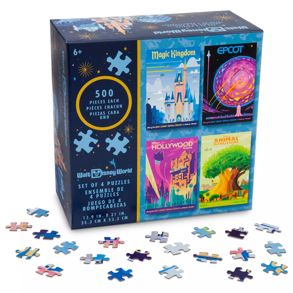 フロリダ ディズニー パズル500P×4 フロリダ ディズニー パズル500P×4