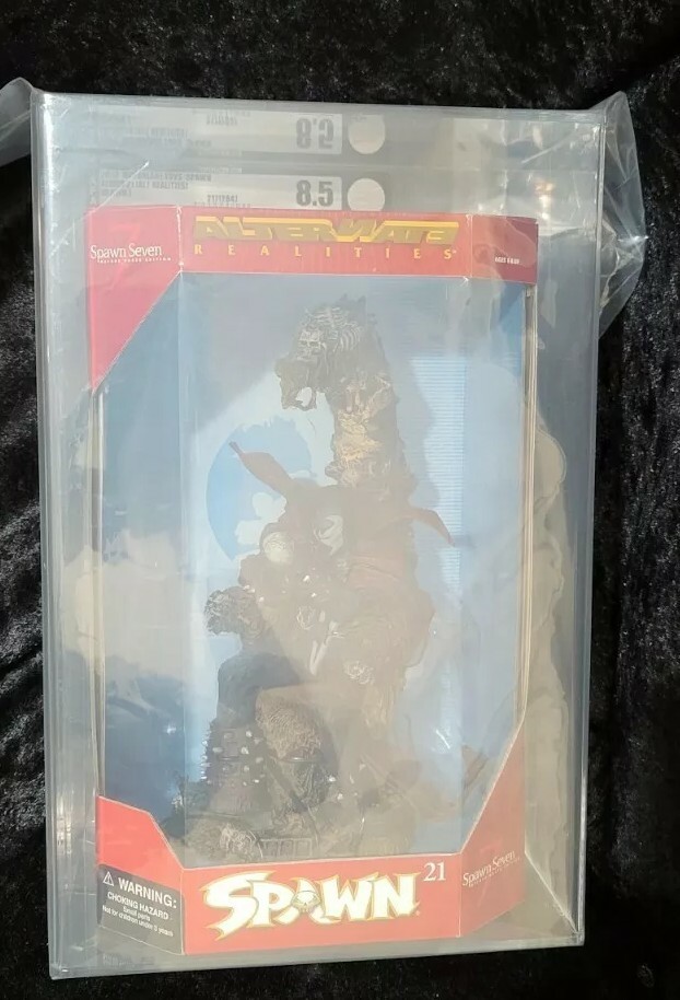 Spawn 7 on Throne Alternate Realities Figure Series 21 McFarlane