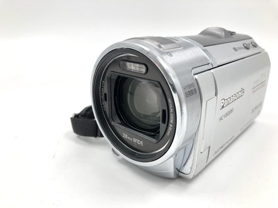 Panasonic HC-V600M Digital HD Vision Video Camera Silver Very Good