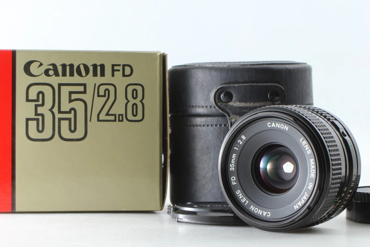 Canon FD f/2.8 Camera Lenses 35mm Focal for sale | eBay