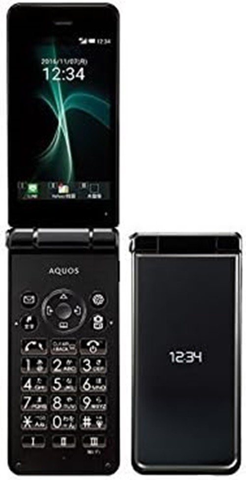 SHARP 601SH AQUOS Y Mobile Keitai Black 8GB Android Japan | eBay