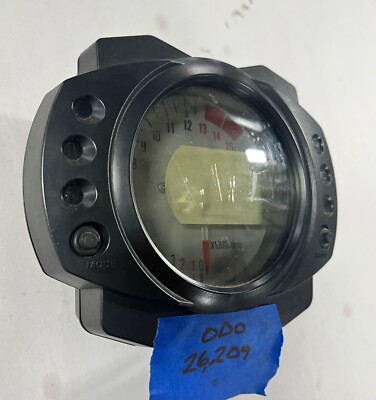 2006 2007 KAWASAKI NINJA ZX10R OEM SPEEDO TACH GAUGES DISPLAY
