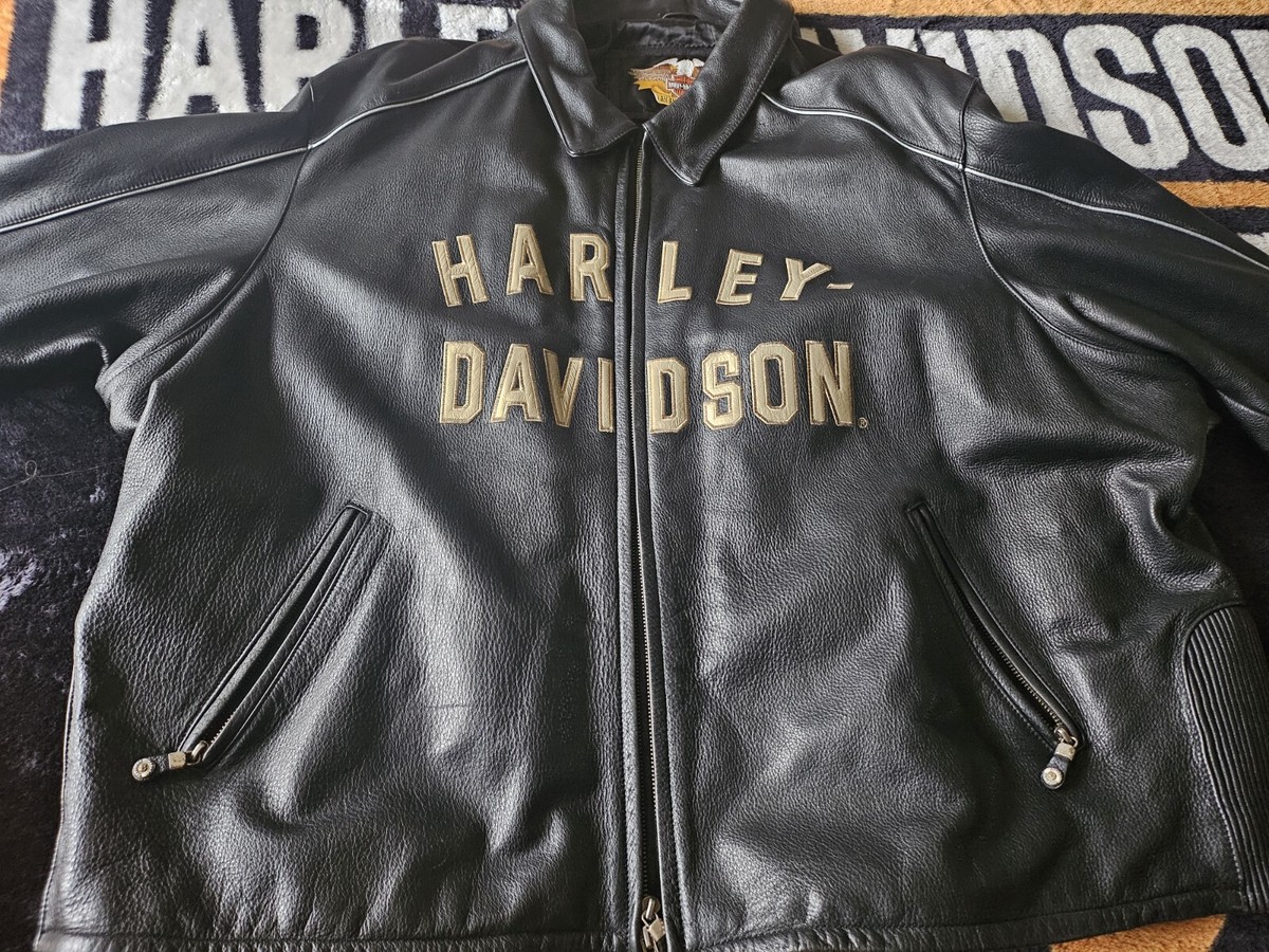 Harley-Davidson 2003 100th Anniversary Leather Jacket 5 XL. | eBay