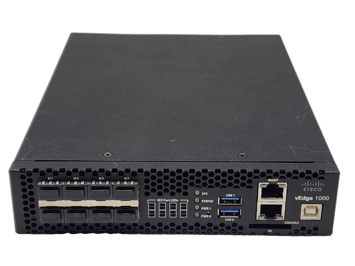 Cisco VEDGE-1000-AC-K9 VEdge 1000 AC router base chassis with