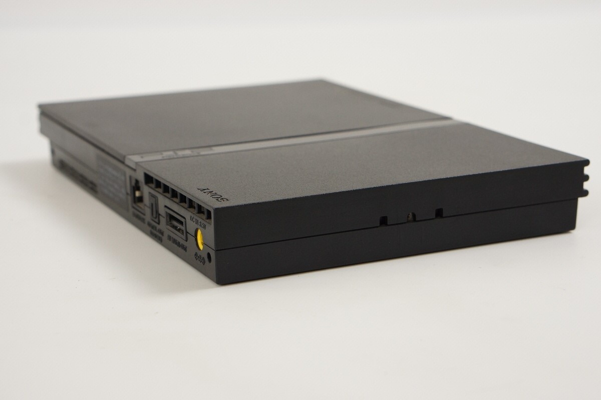 PS2 Slim Console System Black SCPH-70000 CB Game -NTSC-J