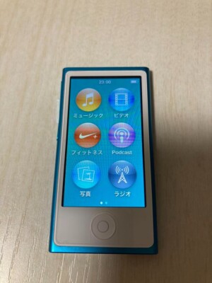 Apple iPod Nano 7th Generation 16GB MD480J from Japan Blue | eBay