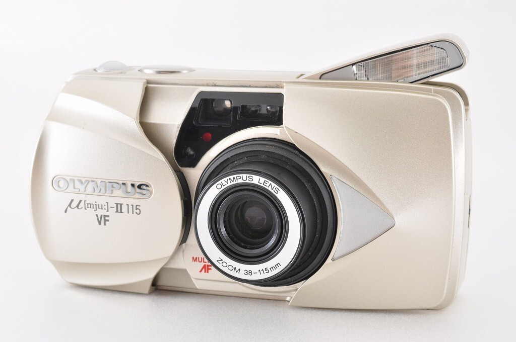 ジャンク】オリンパス フィルムカメラ μ 115 VF mju II ミュー OLYMPUS
