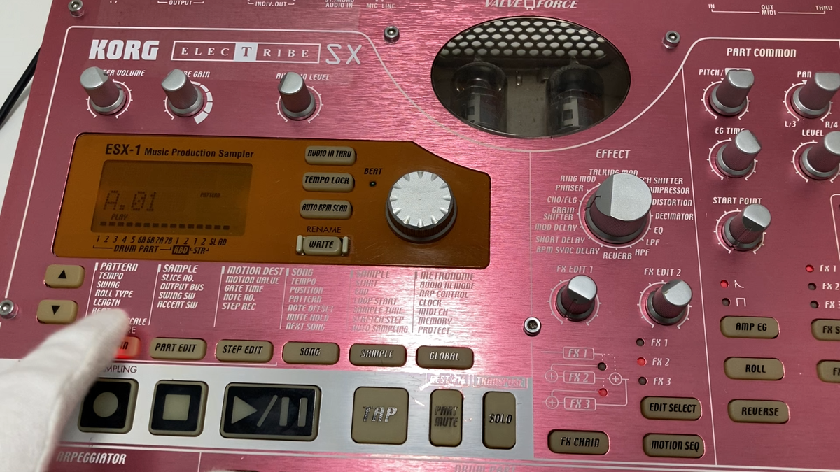 希少品]KORG ELECTRIBE ESX-1 サンプラー 箱あり KORG ELECTRIBE ESX-1