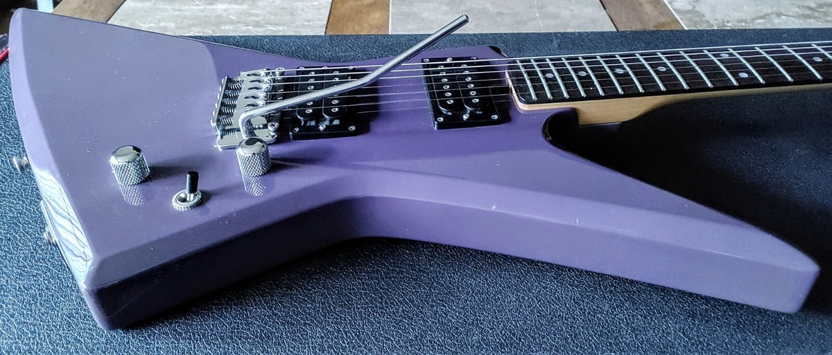 Aria Pro II ZZ Guitar 1985 (Japan) Dark Lavender All Original