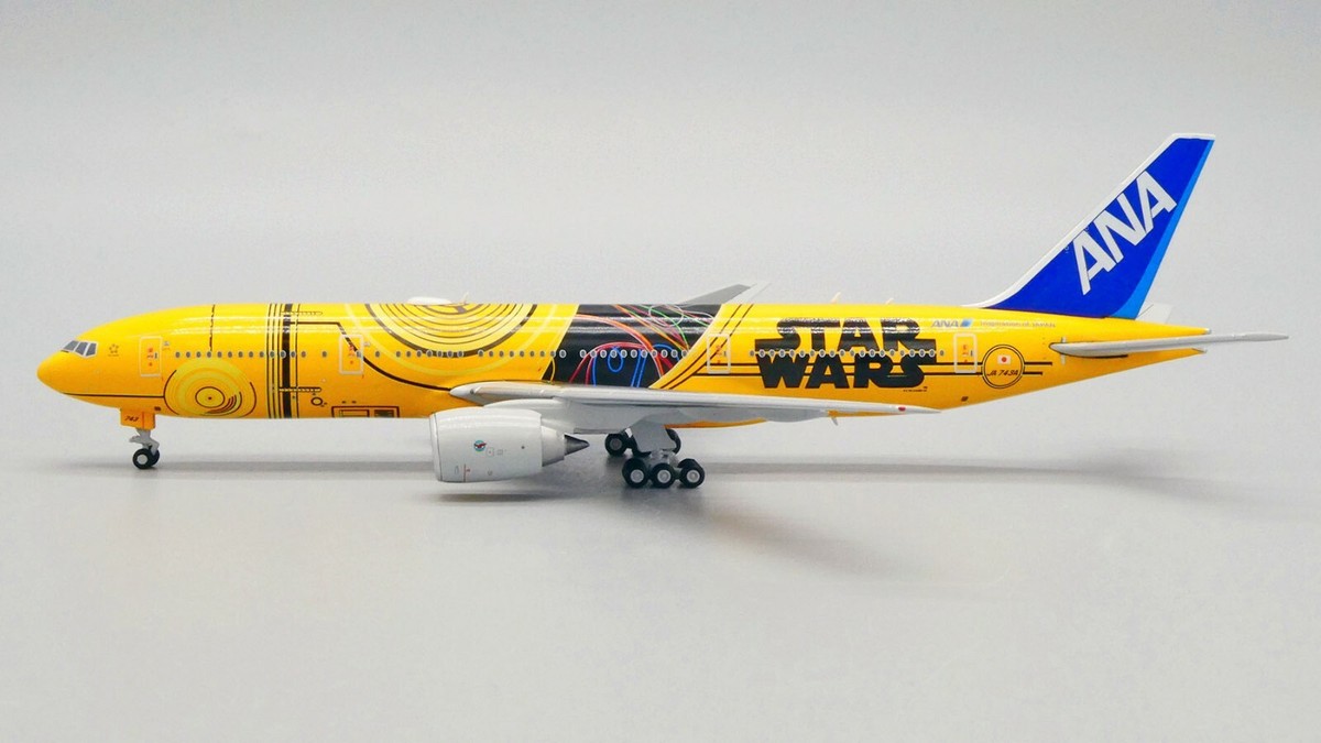 ➀ 1/200 ANA B777-200ER JA741A HELLO 2020航空機・ヘリコプター ANA