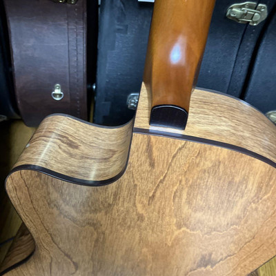 Electric Acoustic Guitar Simon & Patrick CWGT Mini Jumbo Flat top