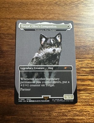 MTG FF トルガル FOIL Clive's Companion プロモ MTG FF トルガル FOIL