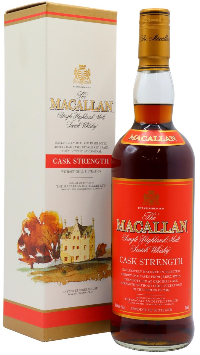 Macallan - Cask Strength Red Label Single Malt Scotch Whisky (USA