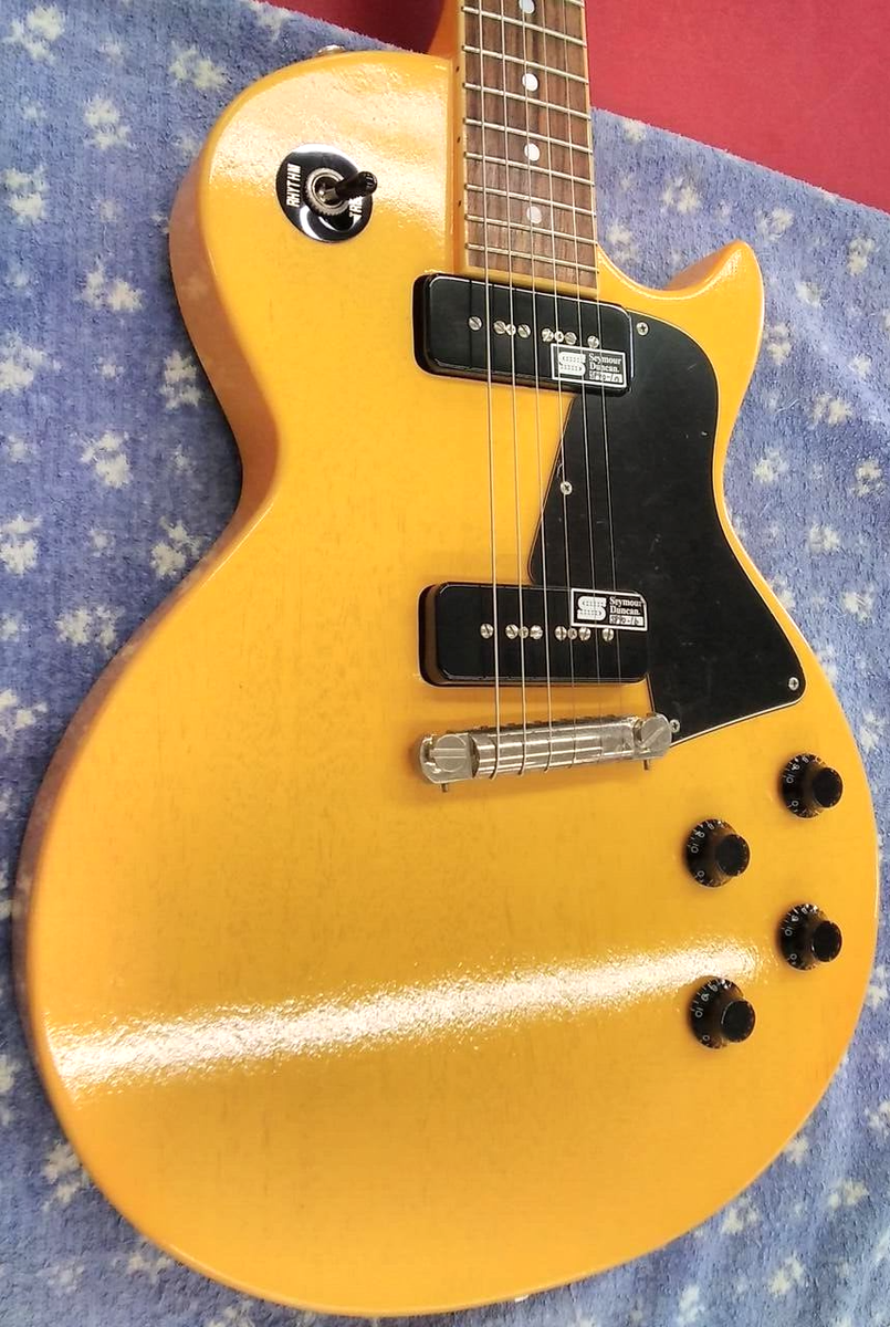 Edwards by ESP E-LS-95LT Les Paul Special Guitar TV-Yellow Seymour