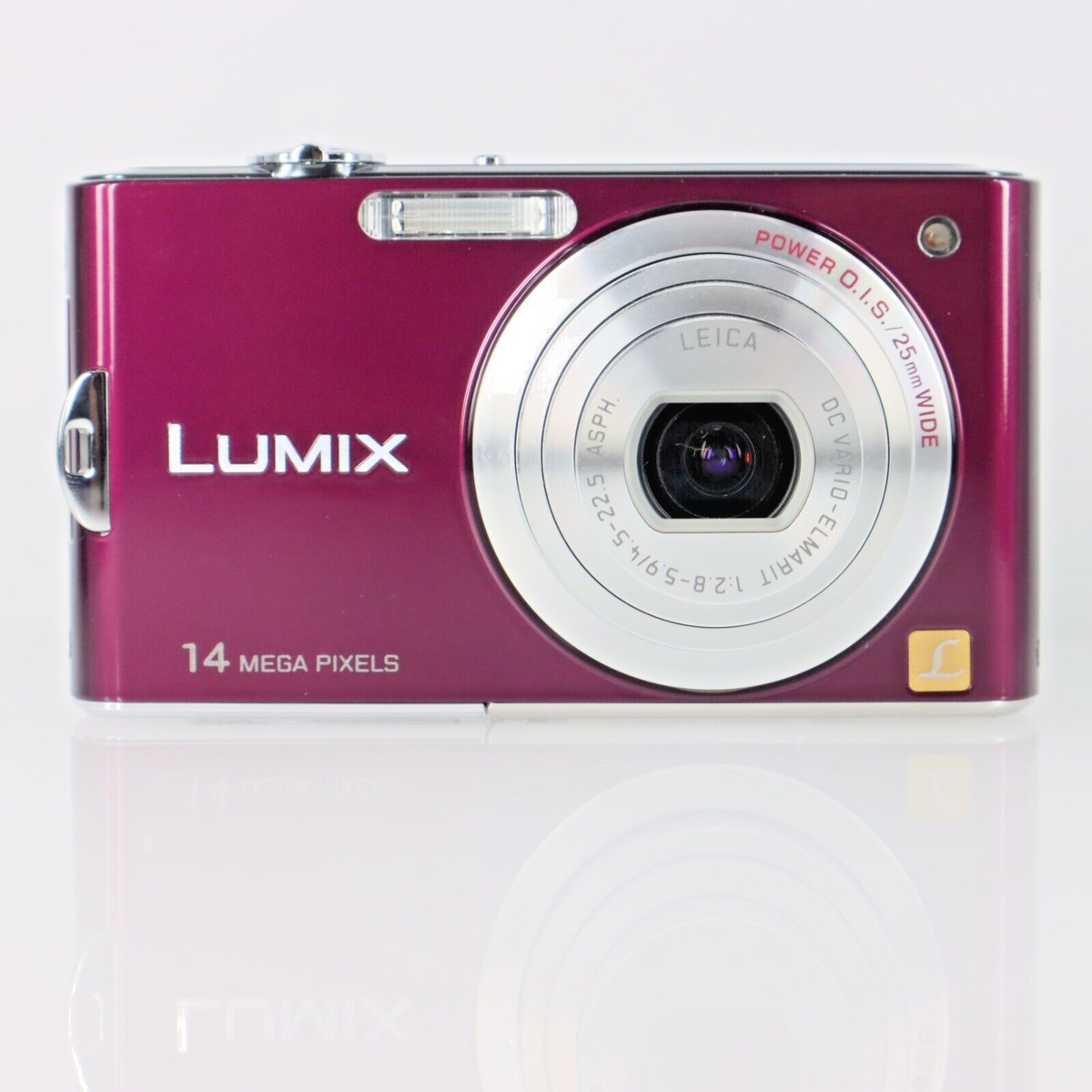 Top Mint] Panasonic LUMIX DMC-FX66 Purple Compact Digital Camera