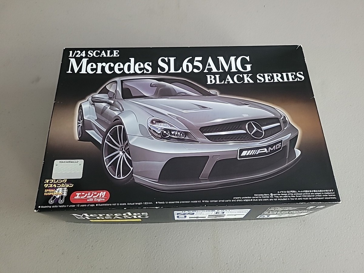 Aoshima 1/24 No.3 Mercedes Benz SL65 AMG Black Series | eBay