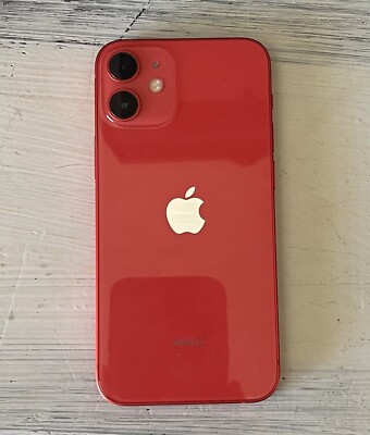 Apple iPhone 12 mini (PRODUCT)RED - 64GB (AT&T) | eBay