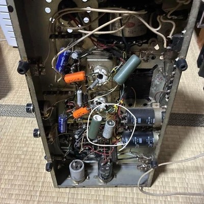 真空管アンプ ジャンク 部品取りサンスイ インスタント 4CA7 5AR4