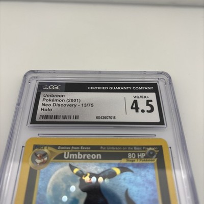 UMBREON HOLO 13/75 ブラッキー 英語版 ポケットモンスター UMBREON