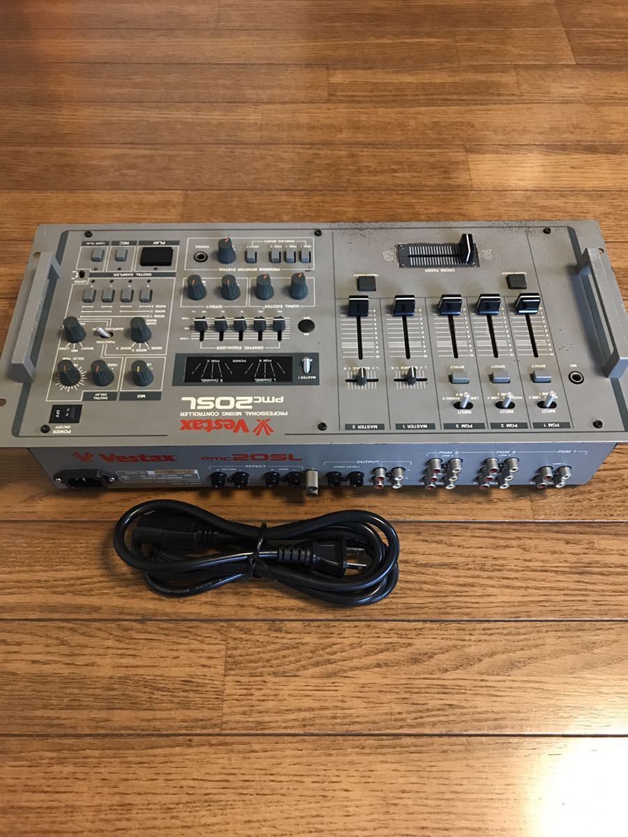 VESTAX ベスタクス PMC20SL DJミキサー ジャンク扱い ジャンク品扱い