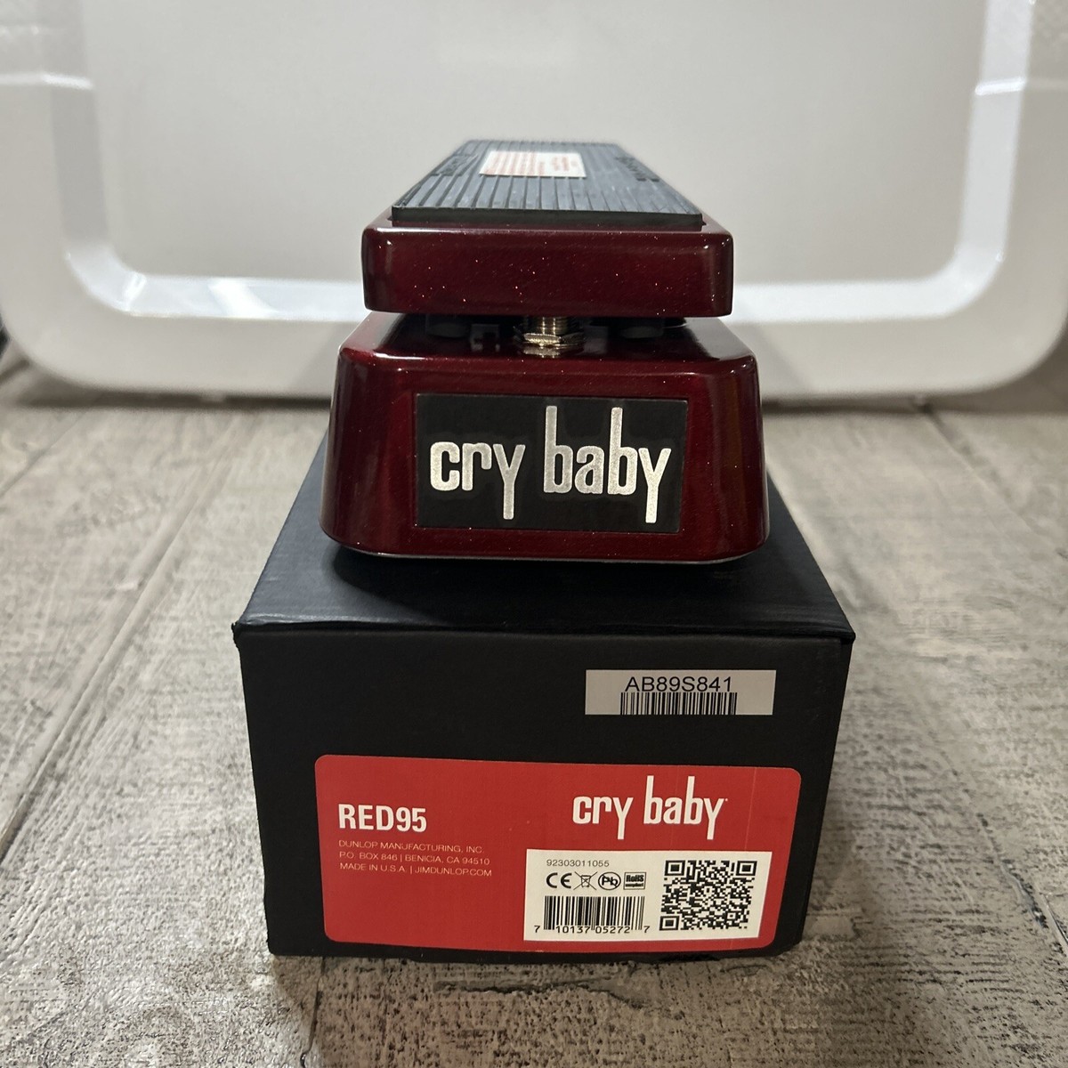 CRY BABY MOD / GCB-95 赤FASEL made in USA CRY BABY MOD / GCB-95 赤