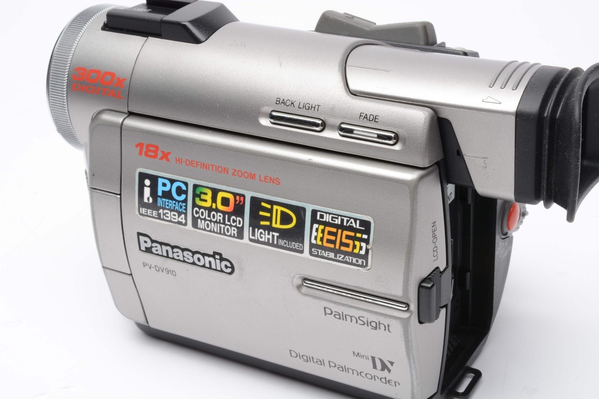ENGLISH】 PV-DV910 MiniDV Panasonic 410 ENGLISH】 PV-DV910 MiniDV