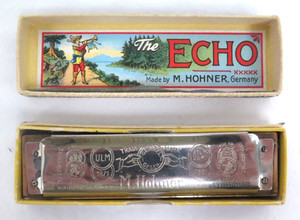 ビンテージ M.HOHNER ホーナー Echo Vamperハーモニカ ビンテージ M