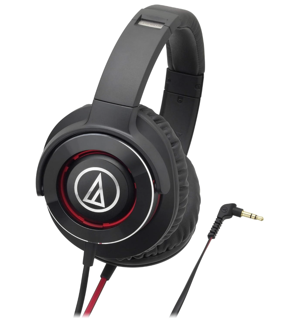 Audio-Technica SOLID BASS Portable Headphones ATH-WS770 BRD NEW | eBay