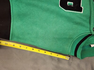 XL Army Zip BTS 3rd Muster Varsity Baseball Snap Jacket Bomber