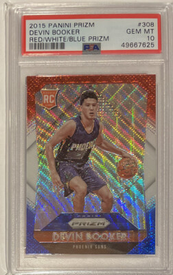 PSA10 ルーキー DEVIN BOOKER RC PRIZM LOW POP