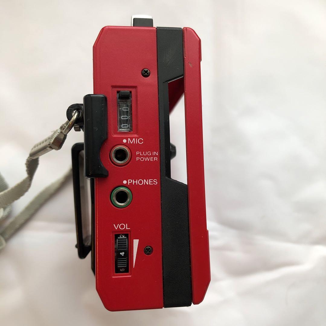 ソニー カセット ウォークマン WMーR15 レッド ソニー カセット