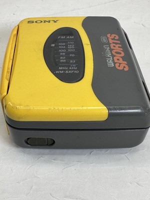 Sony Wm-sxf10 Sports Walkman Radio Cassette Player WMSXF10 Wm