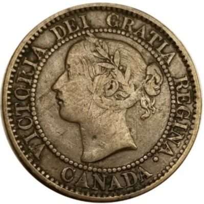 1859 Canada 1 Cent Queen Victoria One Penny | eBay