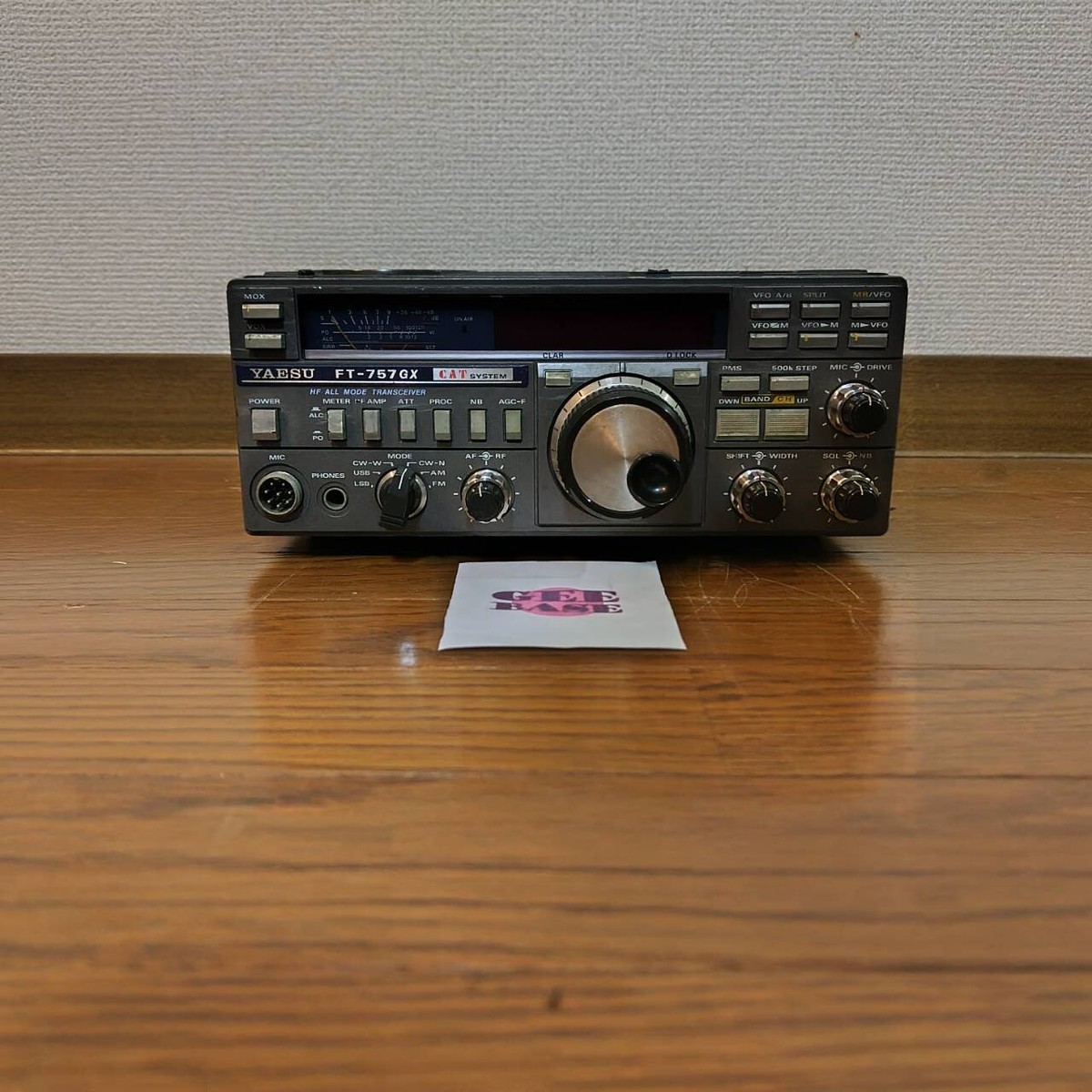 YAESU FT-757GX HF帯 100W機 現用品
