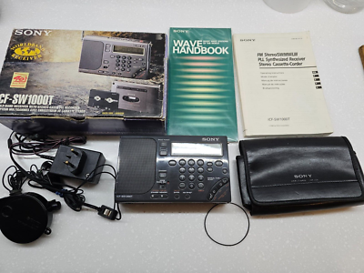 SONYソニー カセットレコーダー付ラジオICF-SW1000TSの付属品のみ SONY