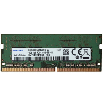 Samsung DDR4 16GB 2666 MHz PC4-21300 Laptop SODIMM 260pin Memory