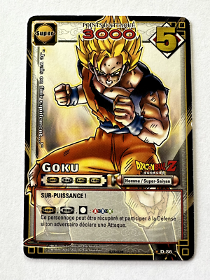 Dragon Ball Z Card - JCC - Card Game - #D-86 - Used - FR | eBay