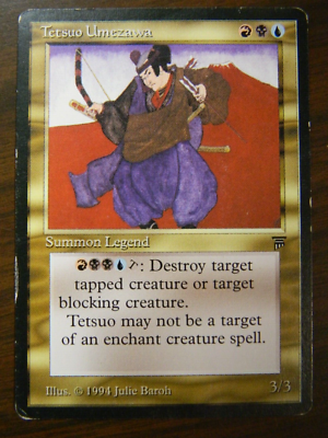 MTG English Legends Tetsuo Umezawa Rare Legend MP - Lightly Played