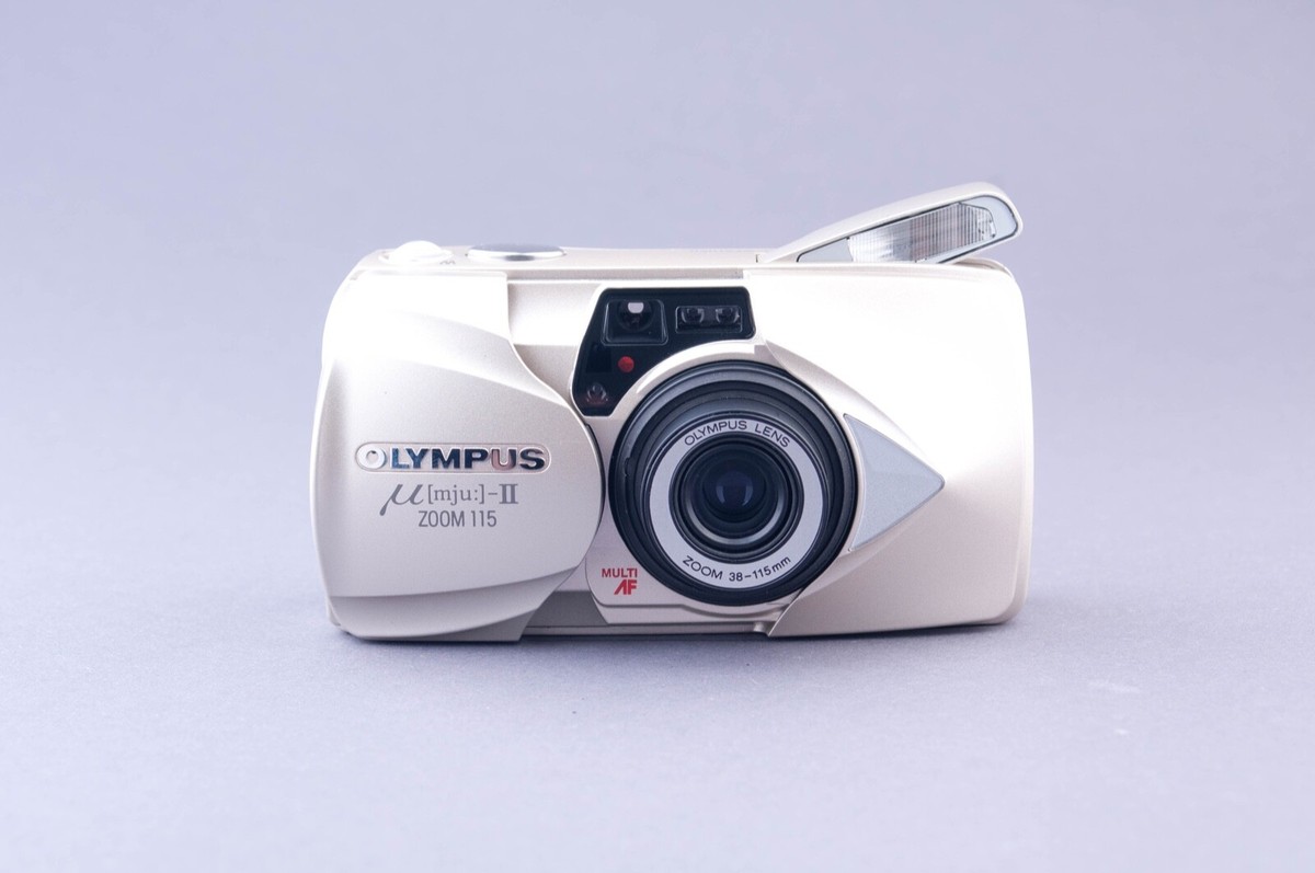 美品 OLYMPUS μ-ii mju 115 VF ＋Nikon L35 AD Olympus Mju II Zoom 115